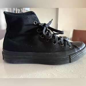 Converse Black All Star Patch